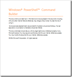 WHITEPAPER: Windows PowerShell Command Builder Getting Started Guide ...