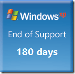 WARNING: Only 180 days left before Windows XP End of Life | Kurt ...