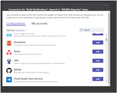 INFO: Integrating Visual Studio Team Services with Microsoft Teams ...