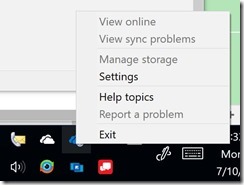 SysTrayIcon2-RightMouseClickMenuGreyedOut