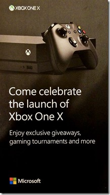 Xbox One X Launch Flyer 1a